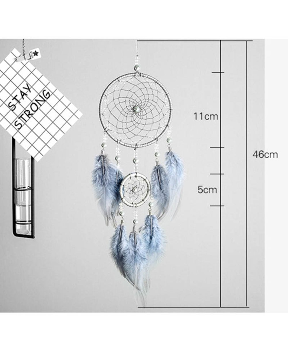 Handmade Indian DreamCatcher Net front-5