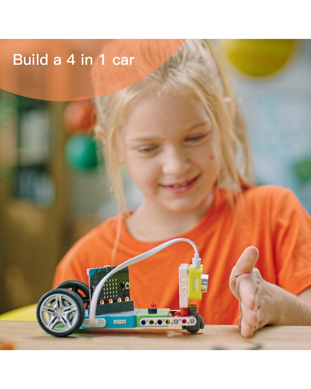 Crowbits Inventor Kit For Micro: Bit Programming Stem Educational Tool Diy Learning Kit Building Blocks Toy For Kids Gi front-2