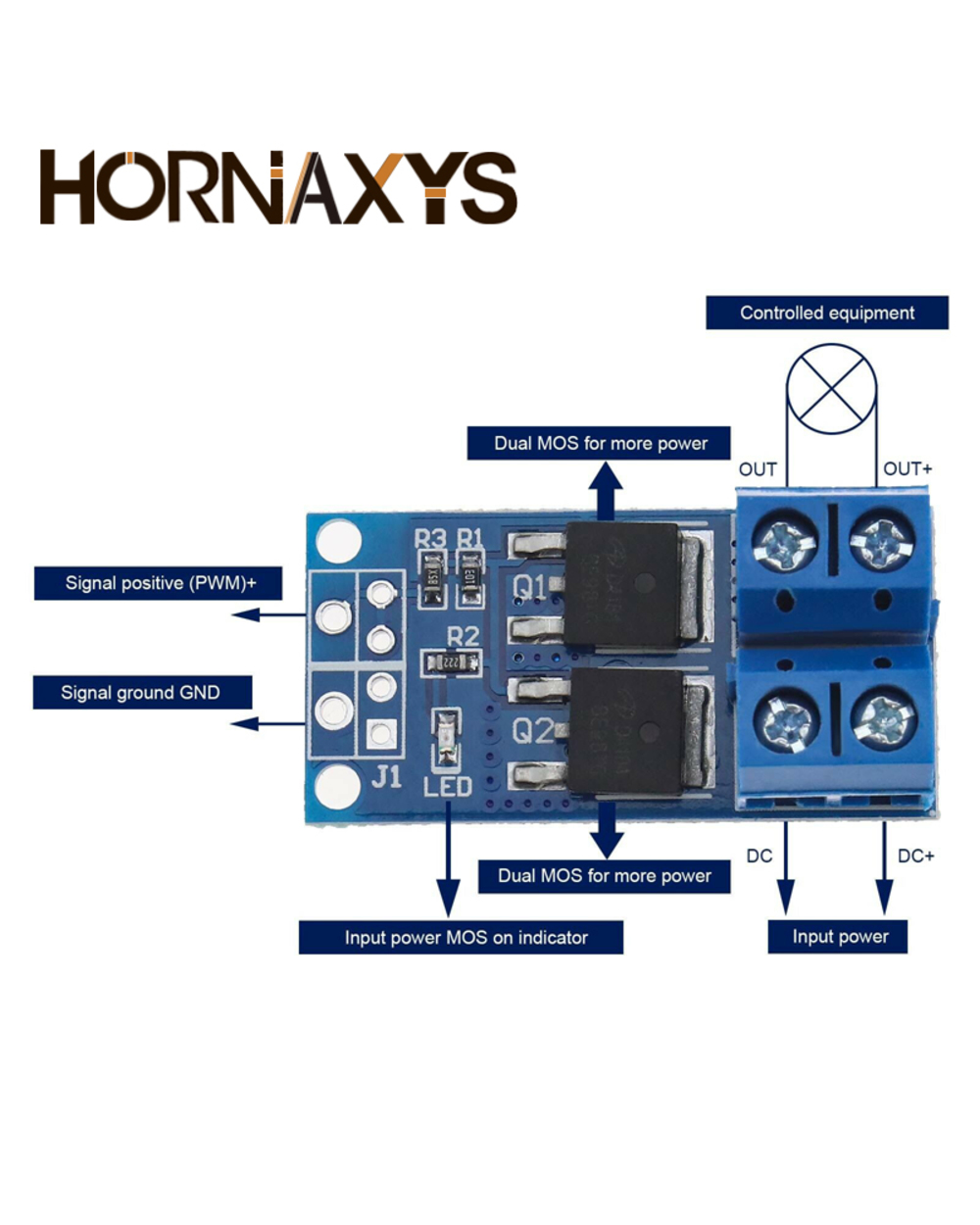10Pcs 15A 400W Mos Fet Trigger Switch Drive Module Pwm Regulator Control Panel For Arduino Dc 5V 12V 36V front-4