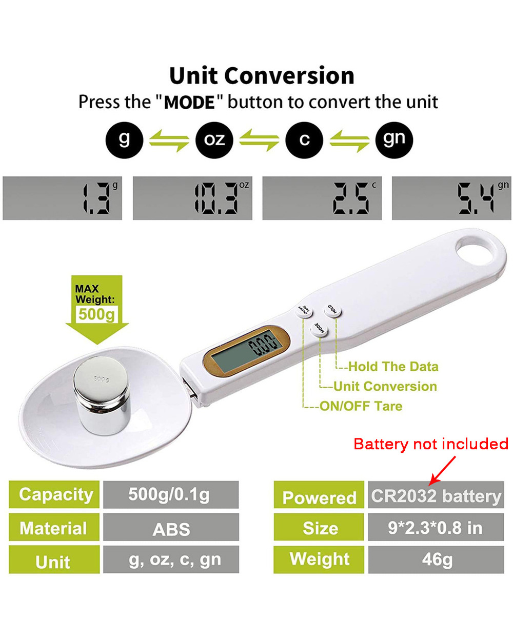 Electronic Measuring Spoon front-1