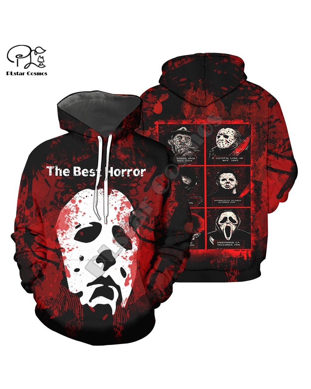 Halloween Movie Michael Myers Horror Terror Colorful 3DPrint Men/Women Streetwear front-0