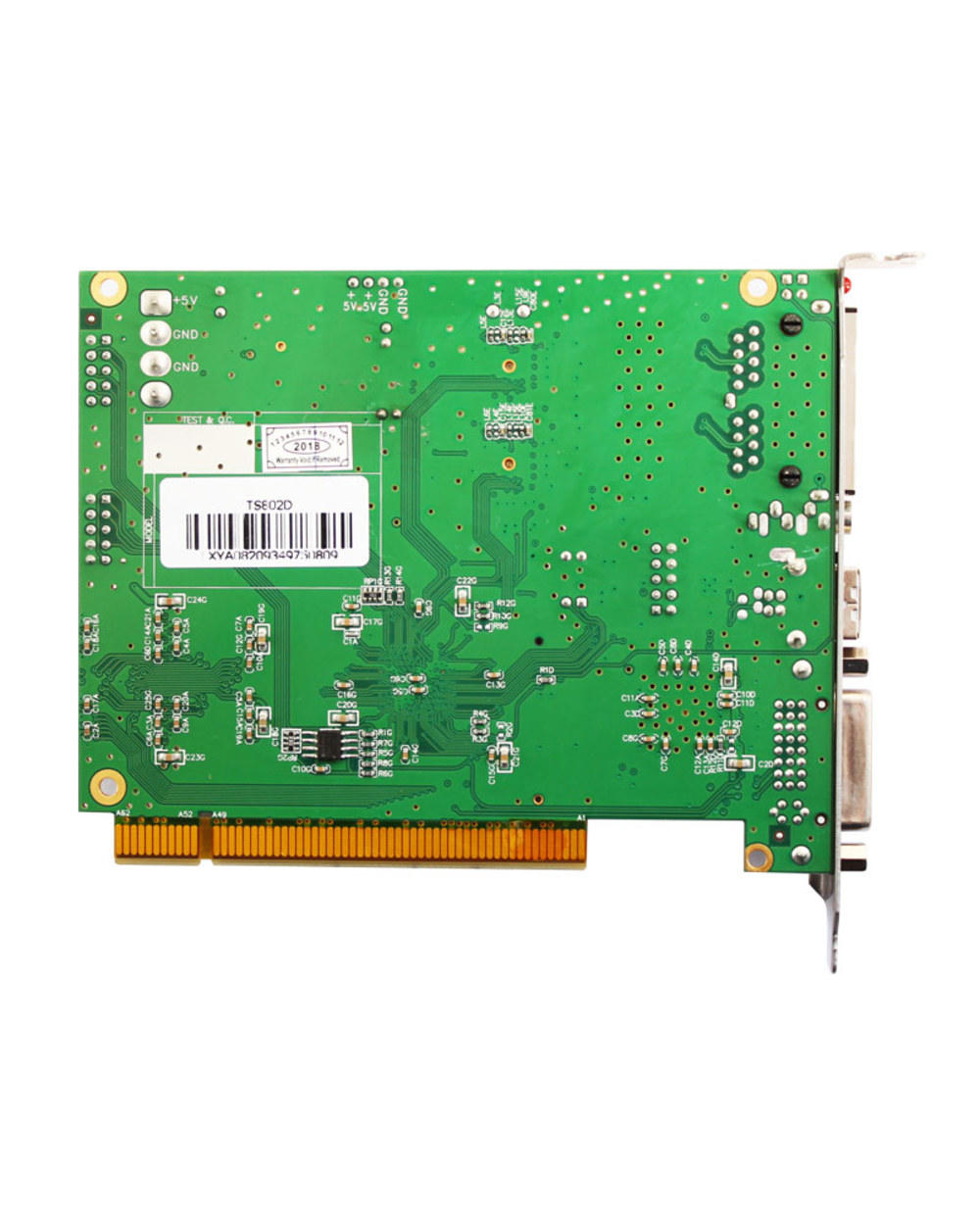 Linsn Full Color Synchronous Led Sending Card Ts802d Ts802 Work With Rv908m32 Led Video Controller front-2