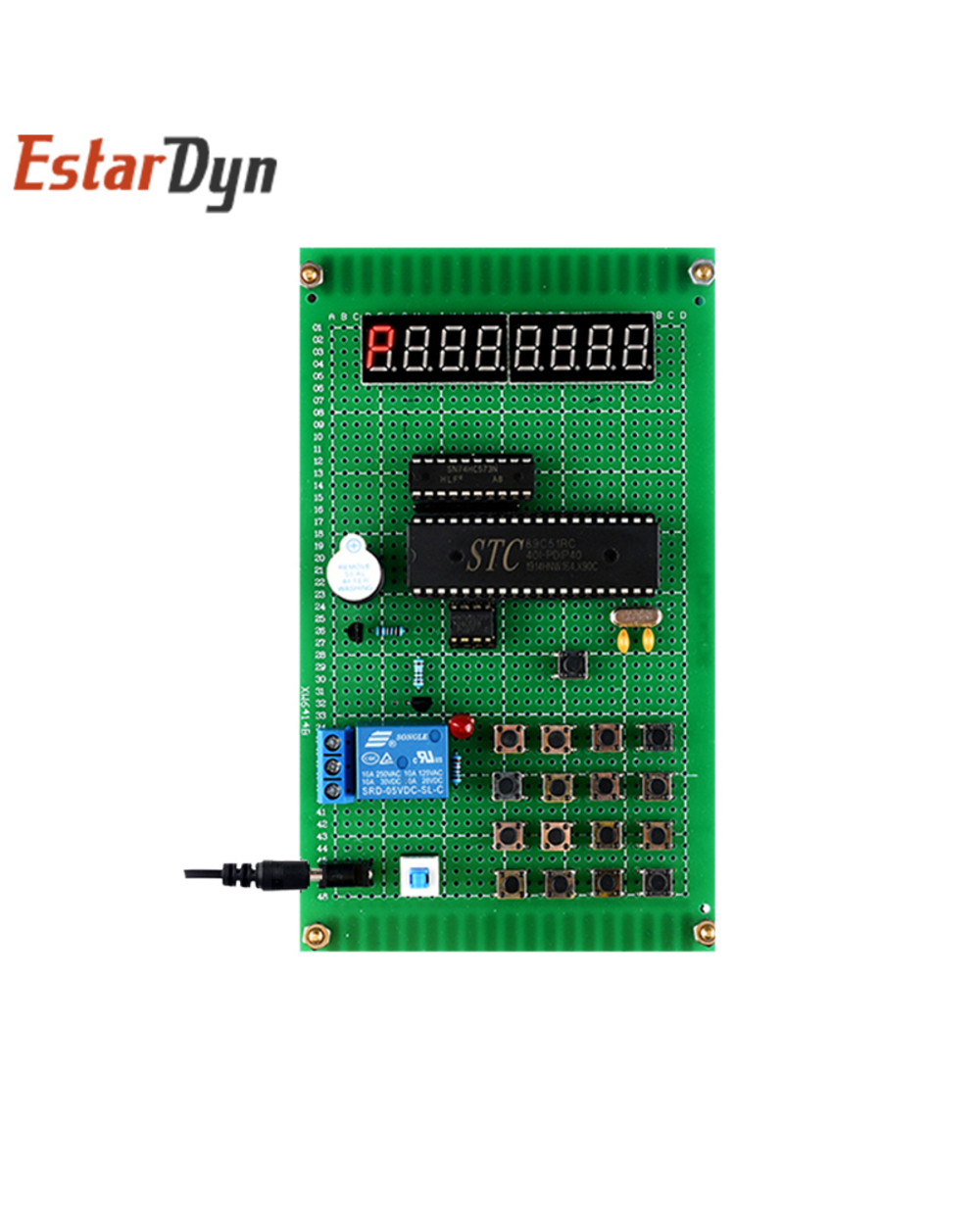 51 Mcu Electronic Password Lock Design Kit Microcontroller Electronic Code Lock Electronic Diy Kit front-2