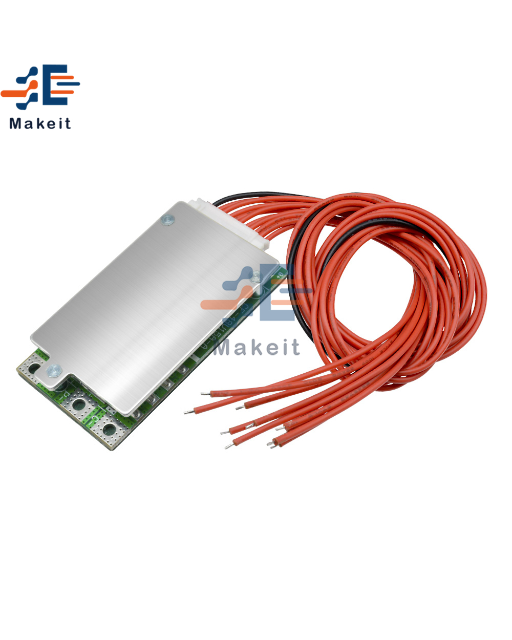 Bms 10S/13S 36V/48V 15A/20A/30A/35A/40A Li-Ion Lithium Battery Charger Protection Board Battery Bms With Balance Functi front-1
