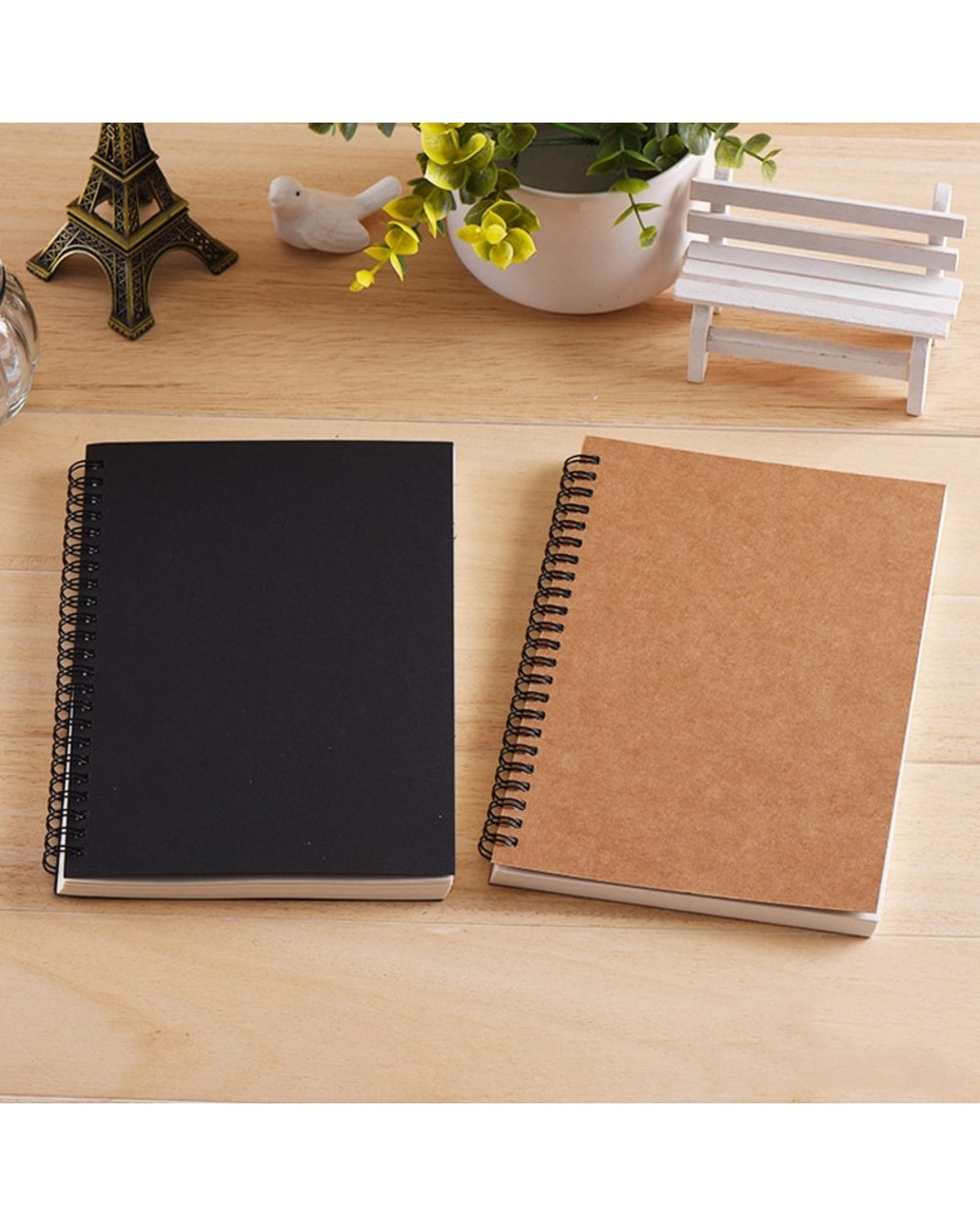 Cute Small Sketchbook Notebook for Drawing Painting Graffiti Soft Cover Black Paper Sketch Diary Book front-2
