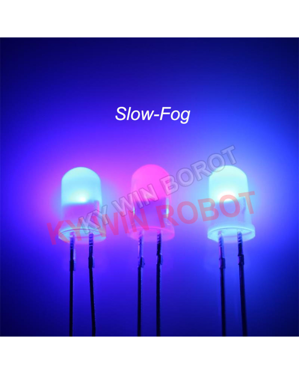 50Pcs/Lot F5 5Mm Fast/Slow Rgb Flash Red Green Blue Rainbow Multi Color Light Emitting Diode Round Led Full Color Diy front-5