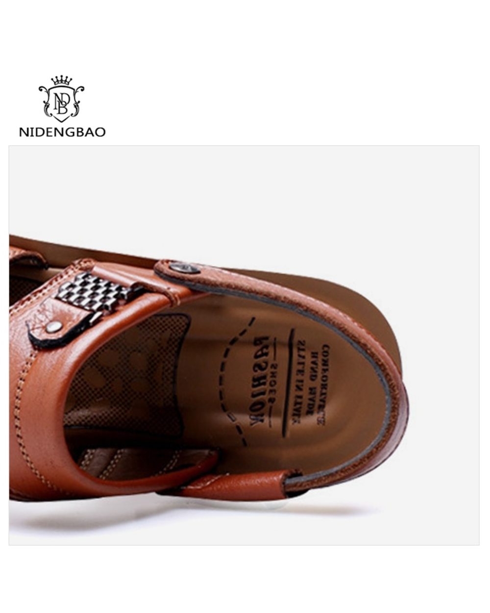 Big Size Men Leather Sandals Summer Classic Men Slippers Soft Sandals Men Roman Comfortable Outdoor Walking Footwear front-5