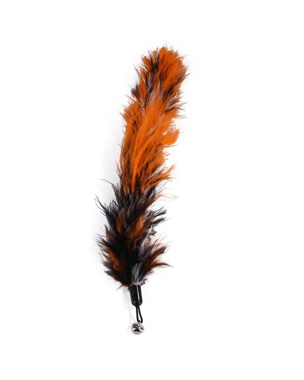 11 PCS Replacement Cat Feather Toy Set Cat Having Fun Exercise Playing Without the Stick front-4