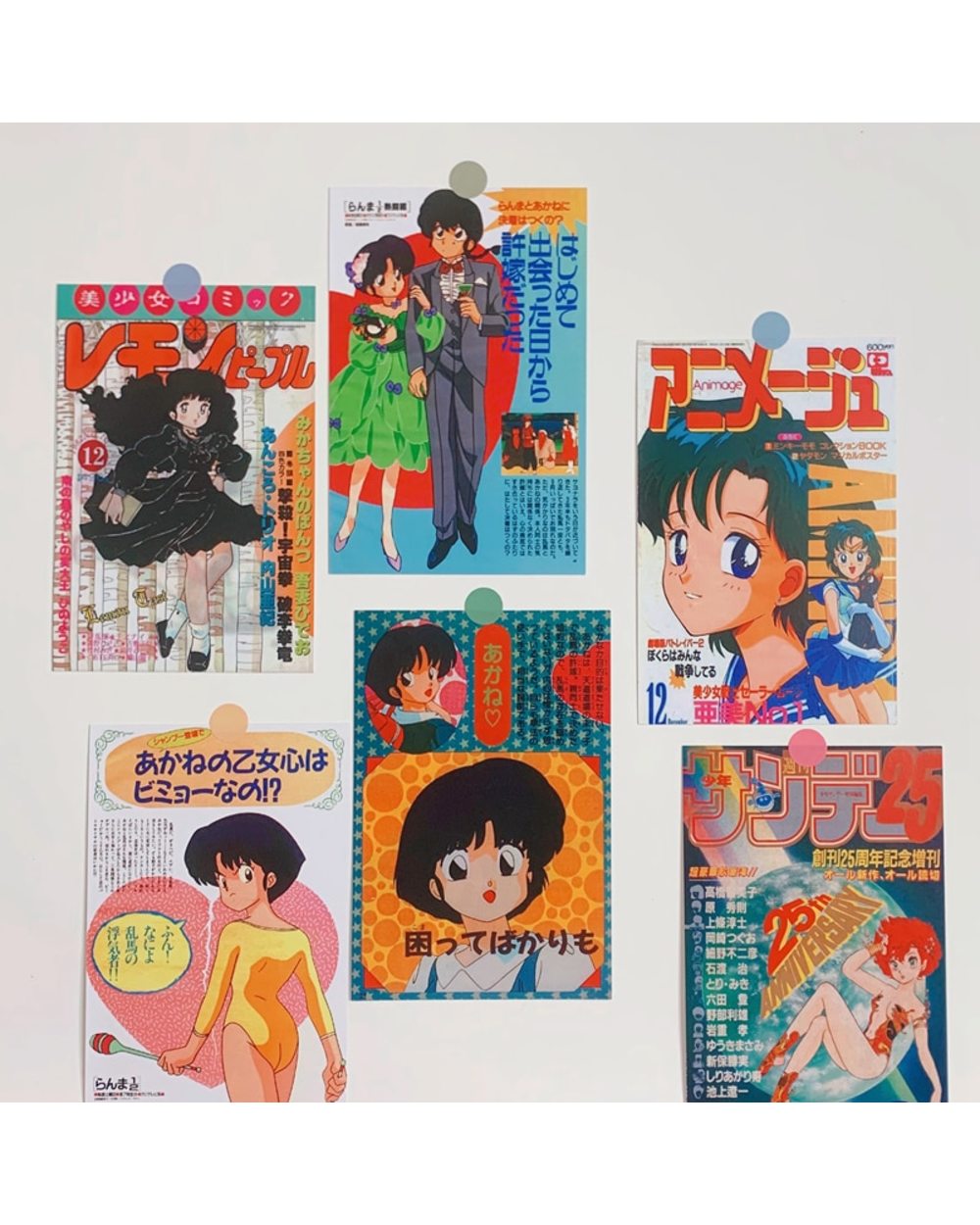 Retro Japanese Comic Oversized Sticker Room Wall Decoration Sticker Hand Account Book Card Postcard front-2