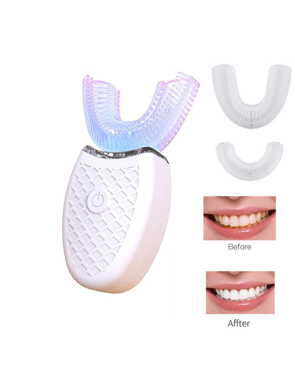 Ultrasonic Electric Toothbrush U-Shaped Automatic Timing Toothbrush Charging Adult Tooth Whitening Electric Toothbrush front-0