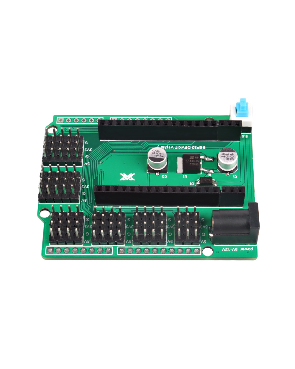 Zhiyitech Esp32 V1.0 Expansion Board Circuit Board Diy Electron Kit For Arduino Project Kit Fits For Esp32-Wroom Develo front-0