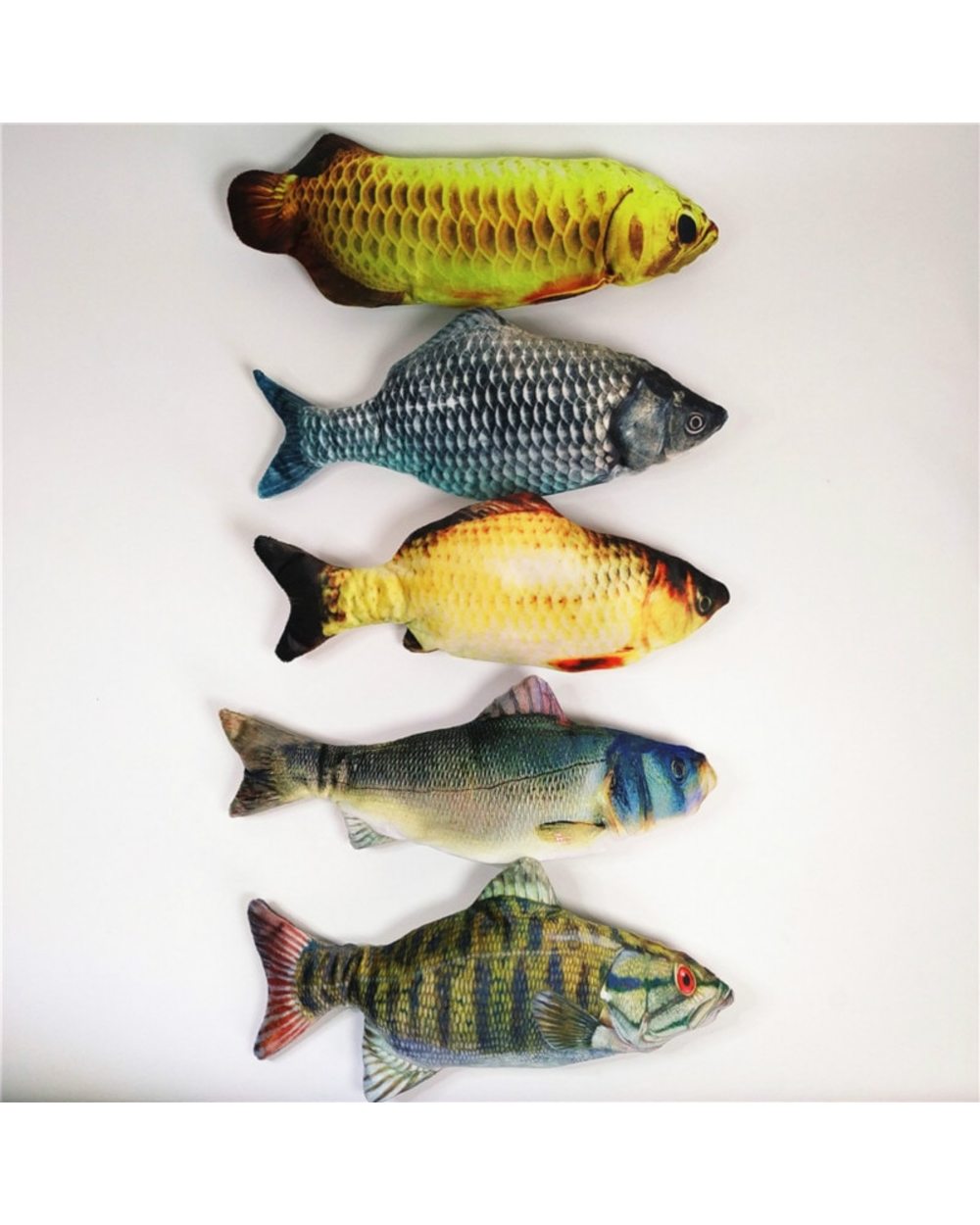 Pet Soft Electronic Fish Shape Cat Toy Electric USB Charging Simulation Fish Toys front-1