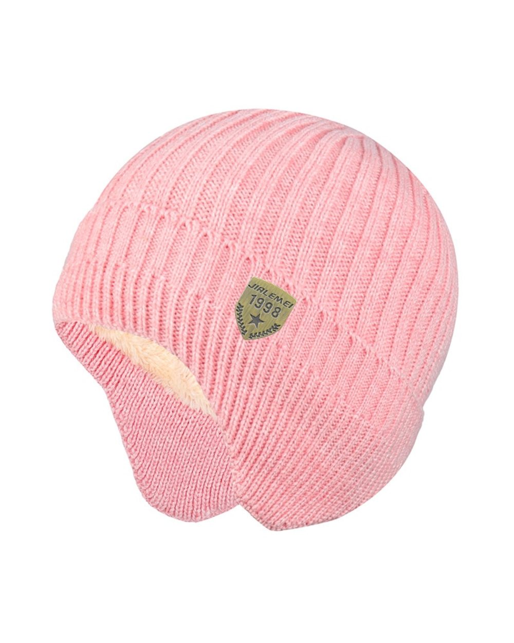 New Women Men Wool Winter Hat Add Fleece Warm Earflap Cap Stylish Soft Beanie Hat For Male Outdoor Thicken Ski Sport Kn front-3