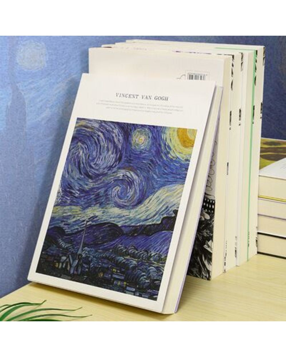 Minkys 120 Sheets Thickened Paper Sketch Book Beige Paper Art Drawing Painting Book Graffiti Sketchbook School Office S front-4
