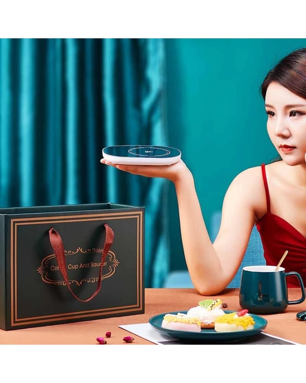 Coffee Mug Heating Pad Cup Warmer Constant Temperature Coaster Usb Electric Mug Mat Set Milk Tea Water Heater Home Offi front-2