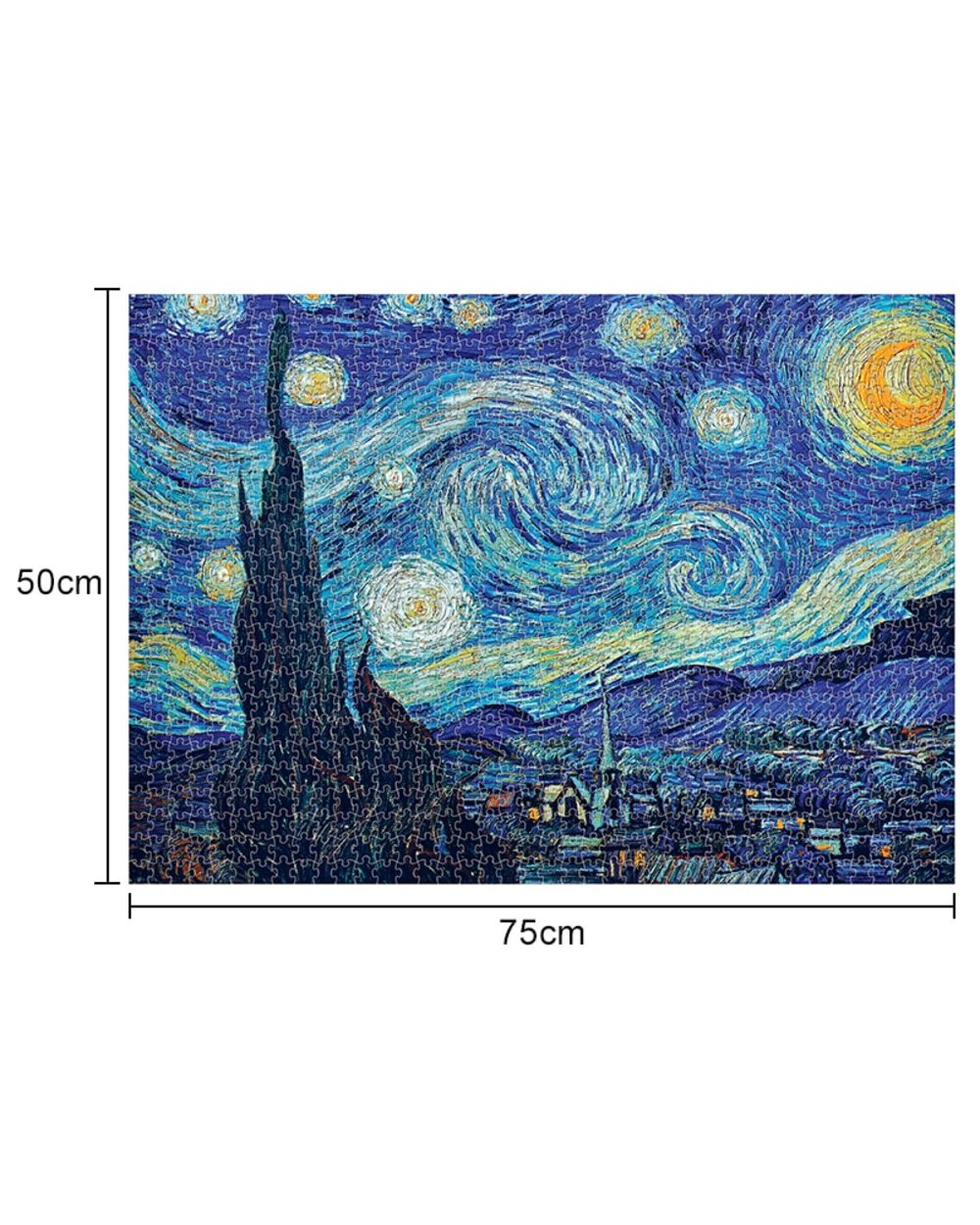 Puzzles for Adults 1000 Pieces Paper Jigsaw Puzzles Educational Intellectual Decompressing DIY Large Puzzle Game Toys front-2