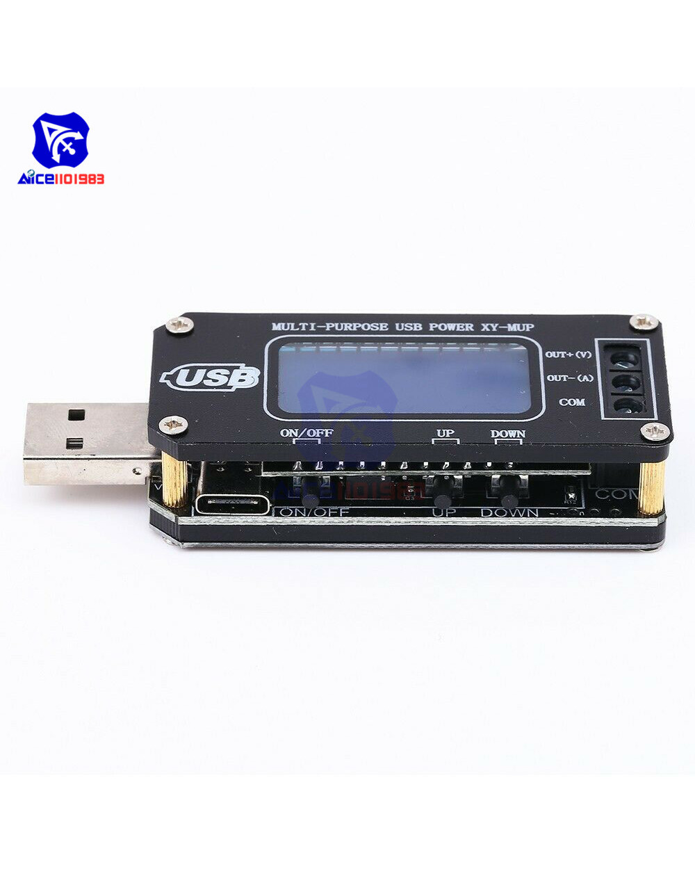 Diymore Dc-Dc Usb Step Up/Down Power Supply Module 3.5V-12V To 1.0V-24V Adjustable Boost Buck Converter Voltage Regulat front-3