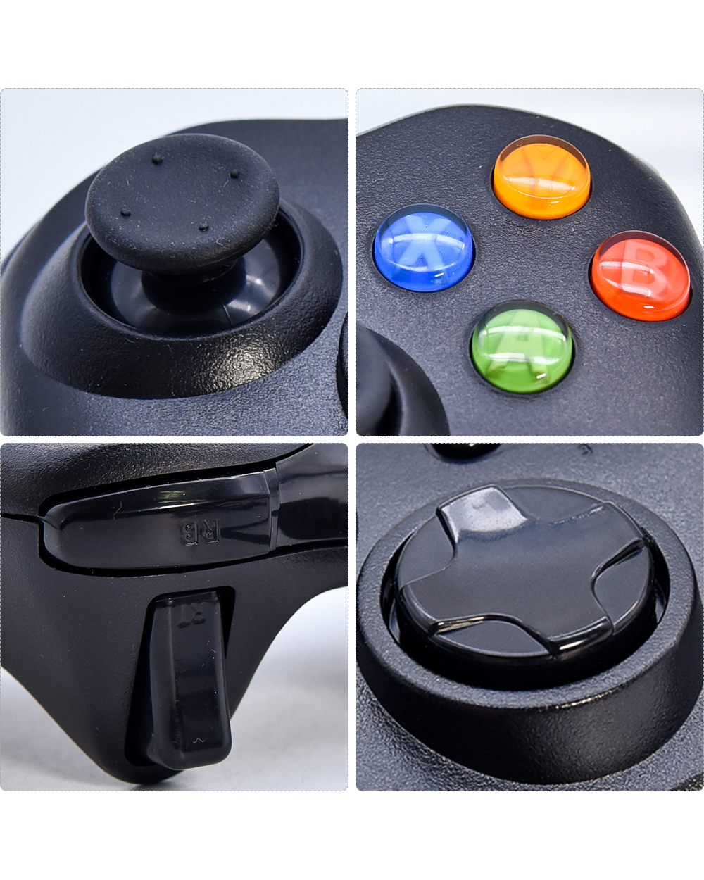 Usb Snes Controller Gaming Joystick Gamepad Controller/Xbox 360 Usb Wired Controller For Pc Win 7 / 8/10 For Raspberr front-4