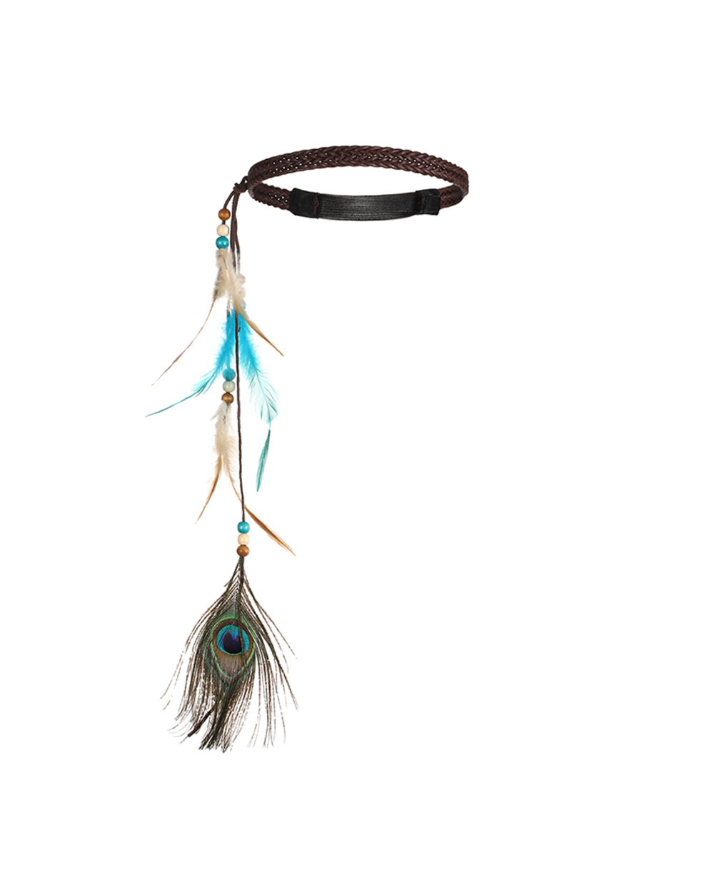Native Festive Headband Feather Hair Bands Headpiece Feather Jewelry Hairband Hair Accessories front-4