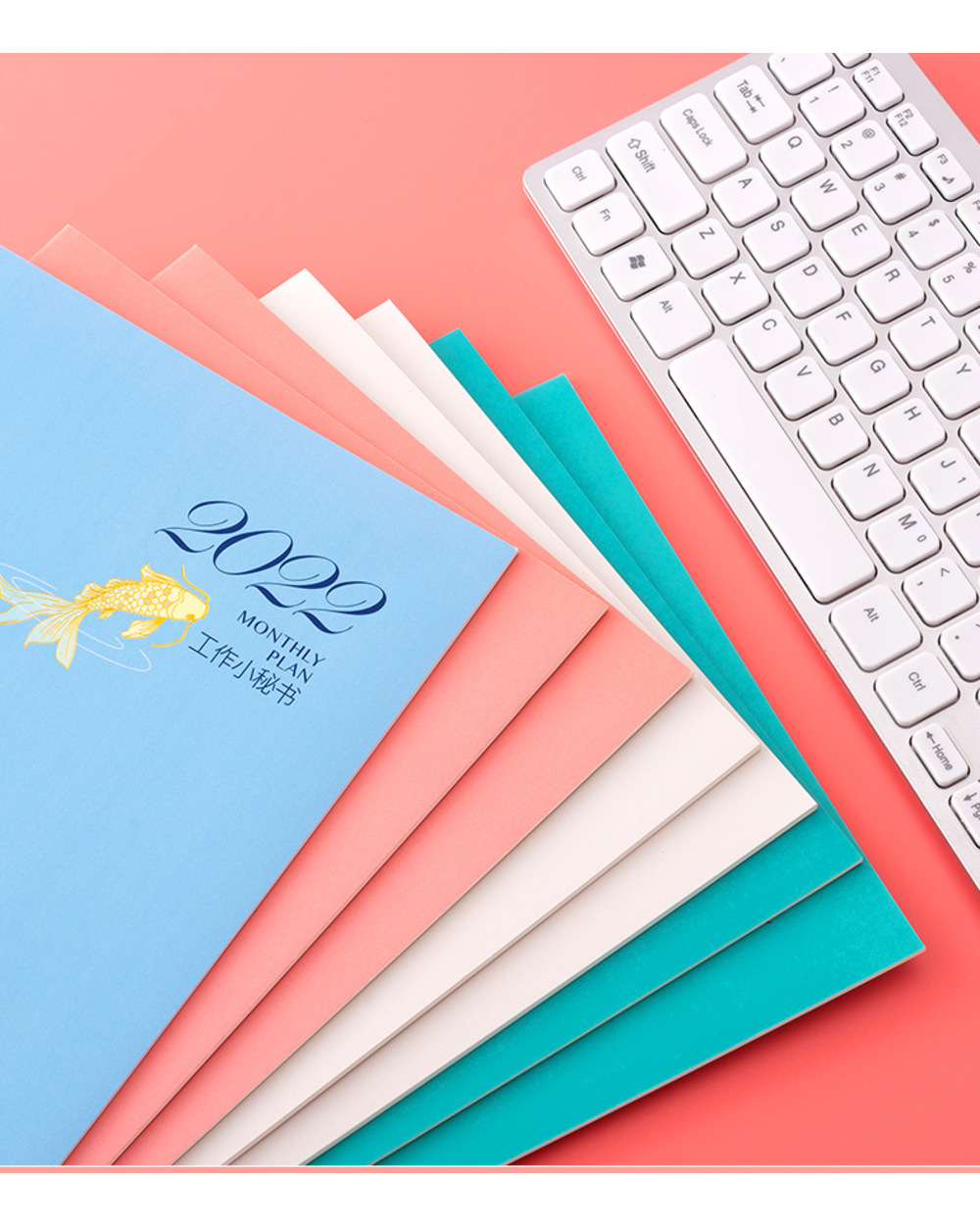 A4/A5 Agenda 2022 Notebooks And Journals Planner Organizer Creative Note Book Weekly Monthly Schedule Writting Notepad front-1