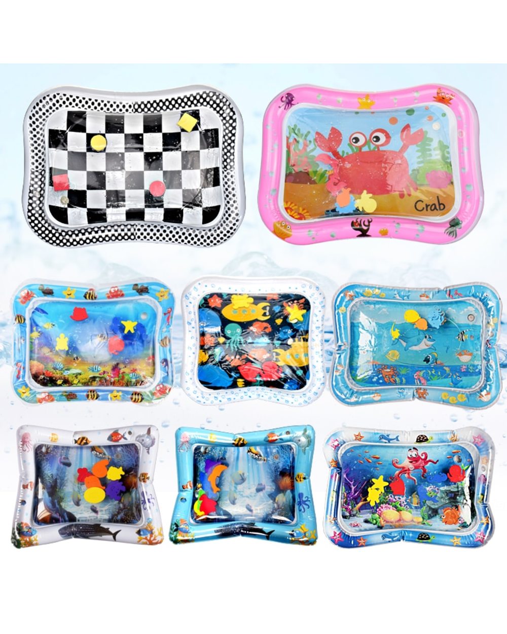 Toy mats stimulate sensory motor skills for babies front-0