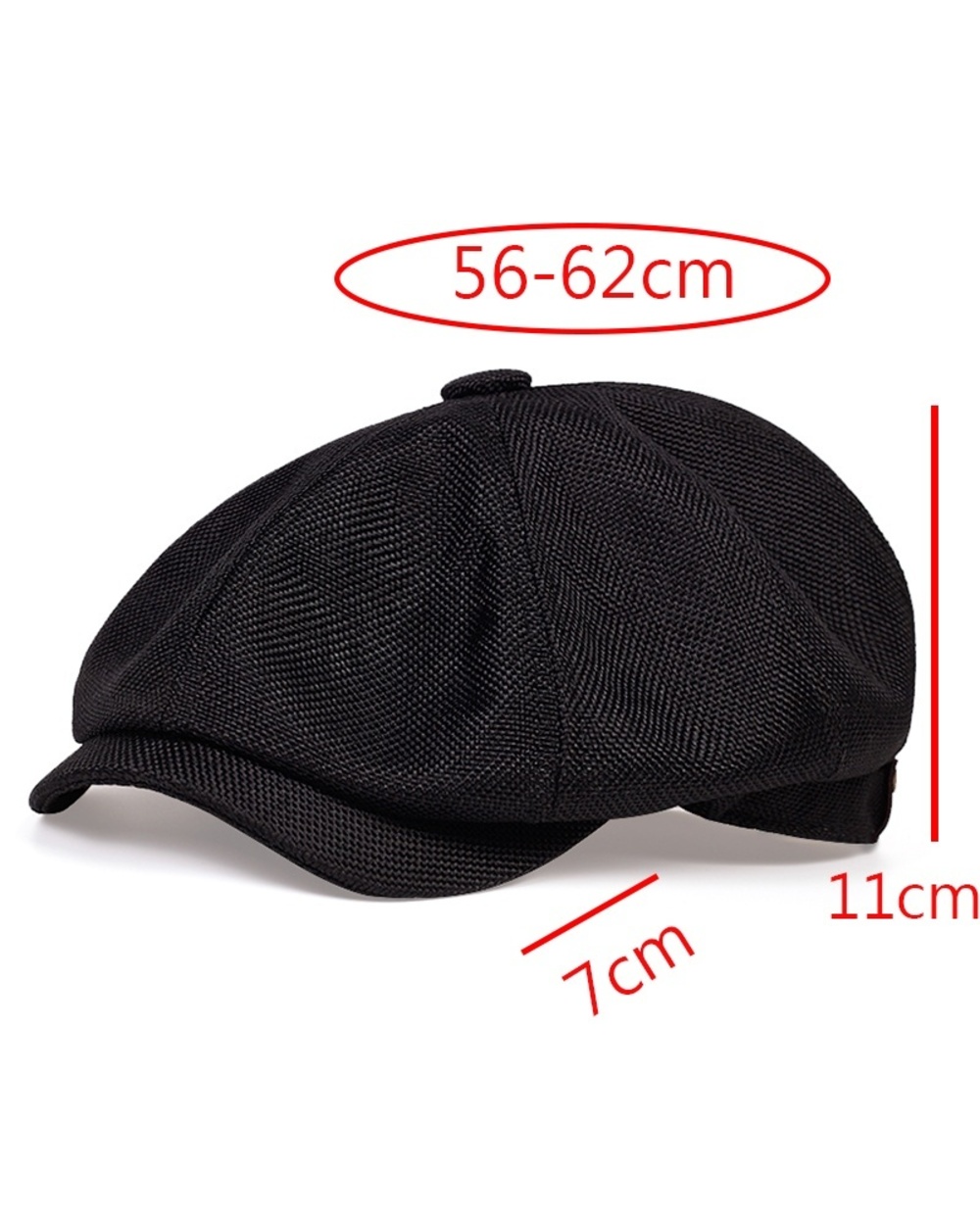 Casual newsboy hat spring and autumn retro beret hat wild casual hats unisex wild octagonal cap front-4