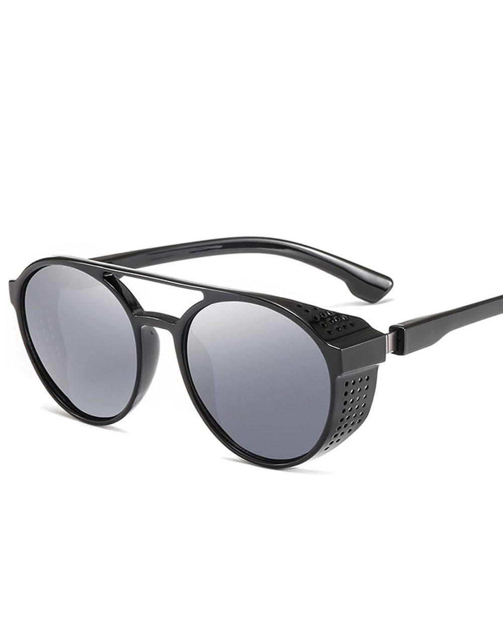 Sunglasses Women/Men 2023 Vintage Round Sun Glasses High Quality Brand Designer Sunglass Lentes De Sol Hombre/Mujer Uv4 front-4