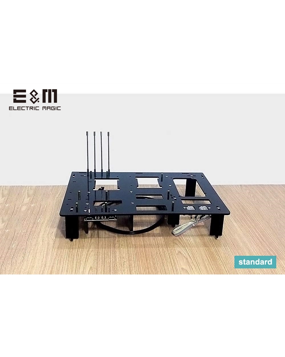 Pc Test Bench Open Frame For Atx Matx Motherboard Acrylic Computer Case Diy Mod Host Stand 240 120 Water Cooling Overcl front-4