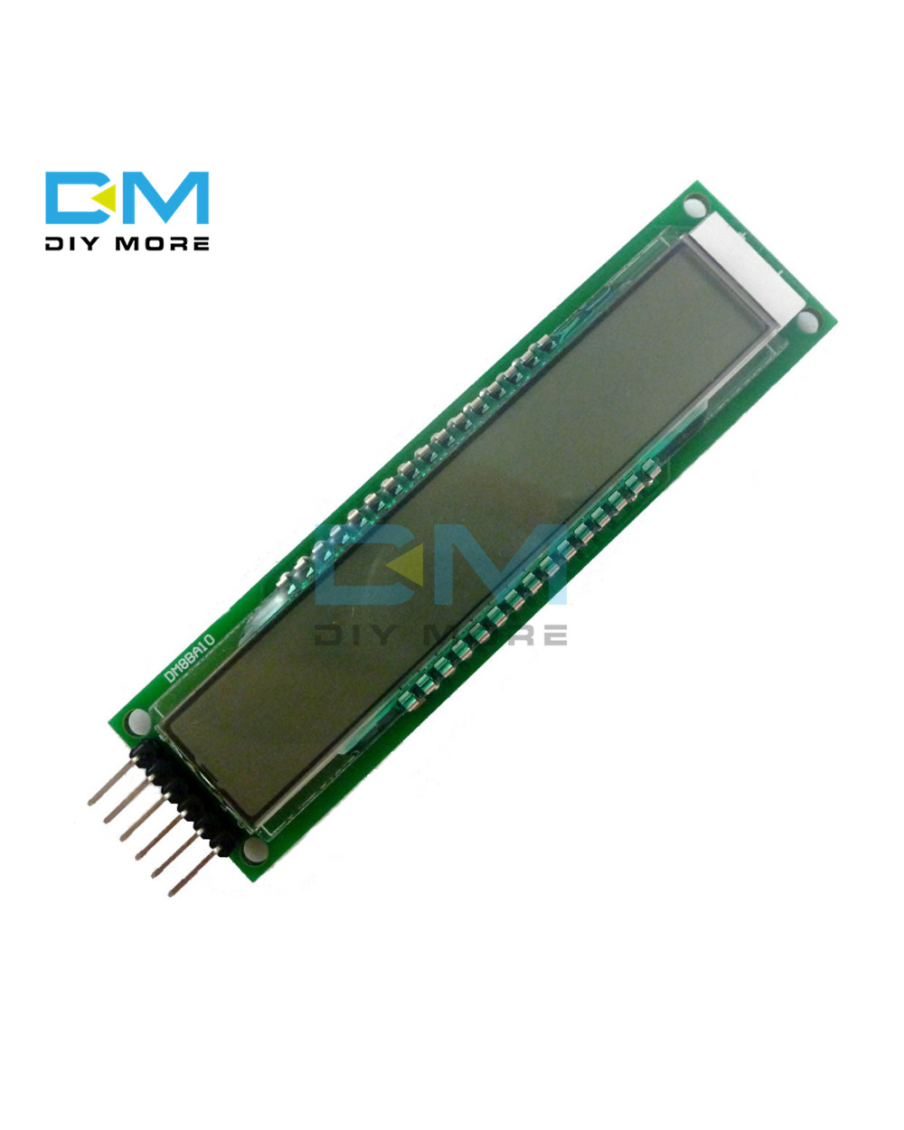 Lcd Module Blue Screen 10-Bit 16-Segment Lcd Display Module Panel Dm8ba10 Dc 5V Tm1622 Chip front-3