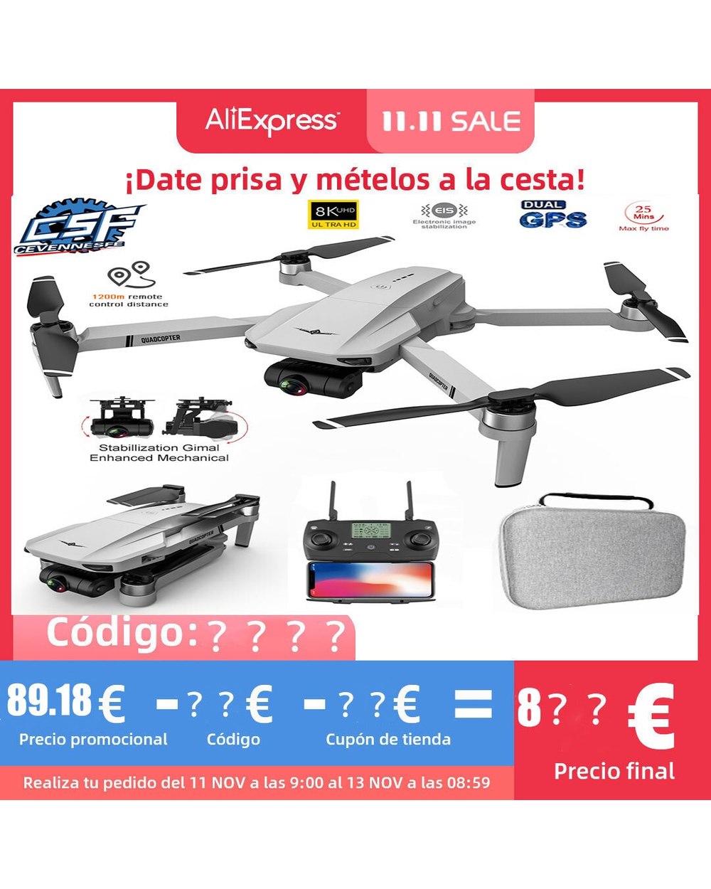2021 New KF102 Drone 8k Brushless Motor 6K HD Camera GPS Professional Image Transmission Foldable Quadcopter VS SG906 front-0