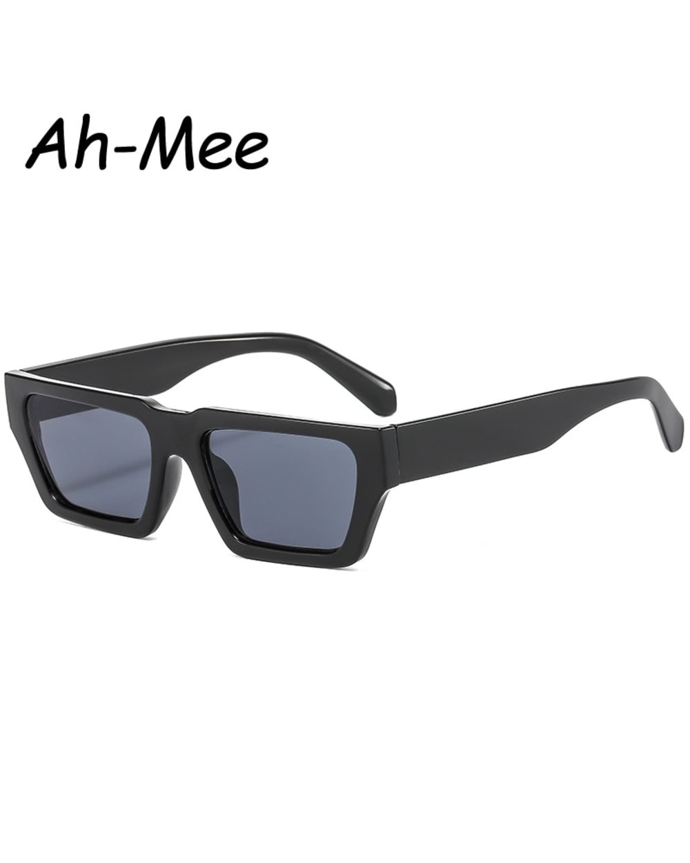 Vintage Square Frame Sunglasses Women Men Fashion Trendy Shades Sun Glasses Punk Popular Retro Hip-Hop Female Eyewear U front-5
