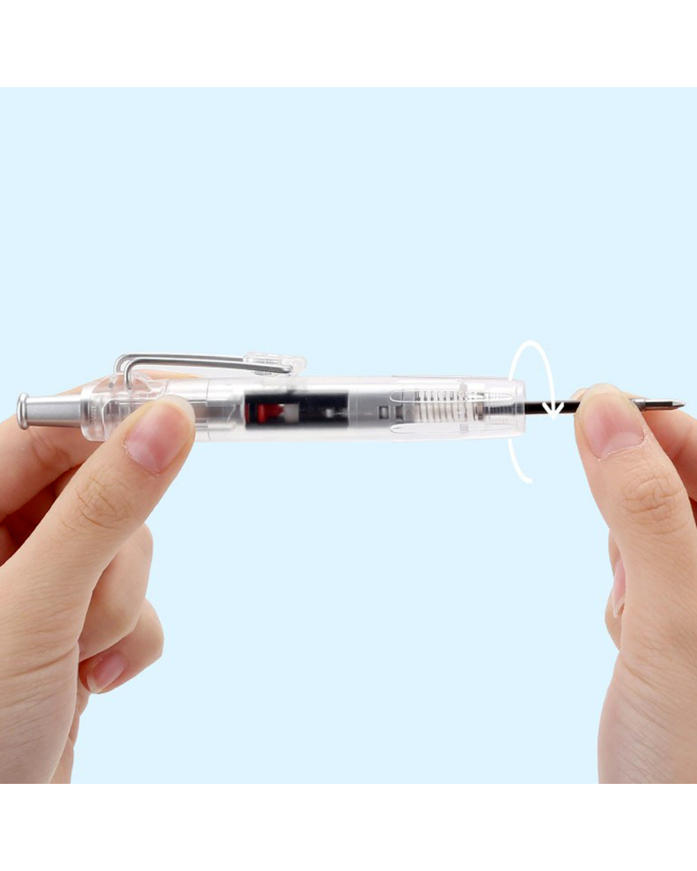 1Pcs Japan Tombow Bc-Ap Ballpoint Pen Air Pressure Oily Ballpoint Pen 0.7Mm Black Core Student Use Air Pressure Ballpoi front-3