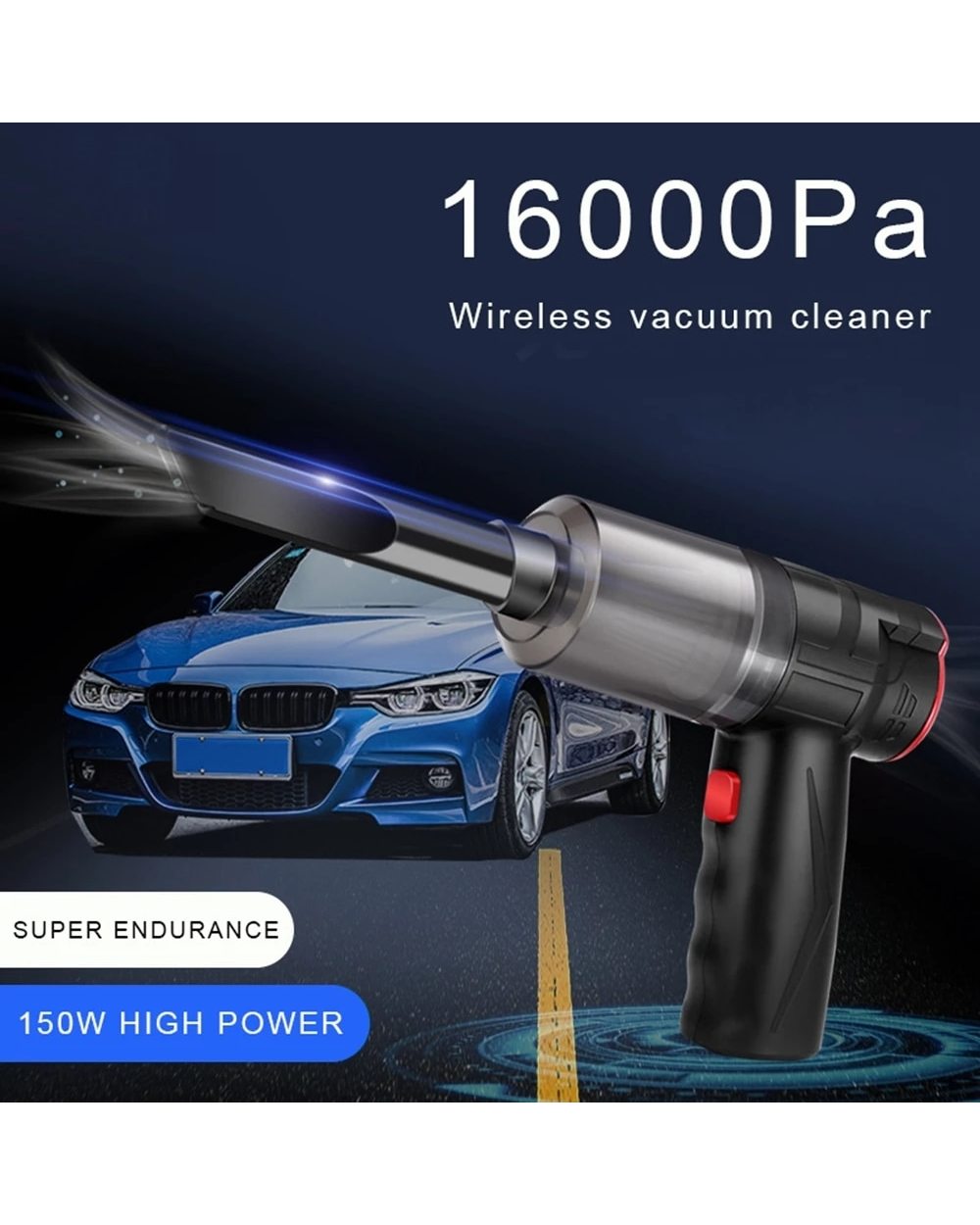 New Portable Car Vacuum Cleaner Wireless Handheld Vacuum Cleaner For Car Home Strong Suction Vacuum Cleaner And Air Blo front-1