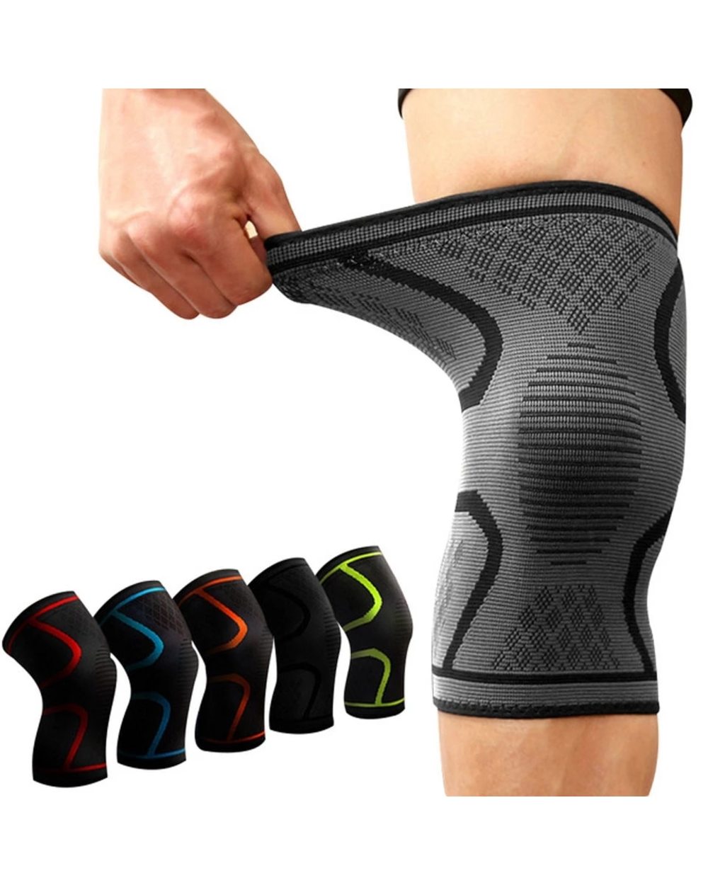 Fitness Running Cycling Knee Support front-0