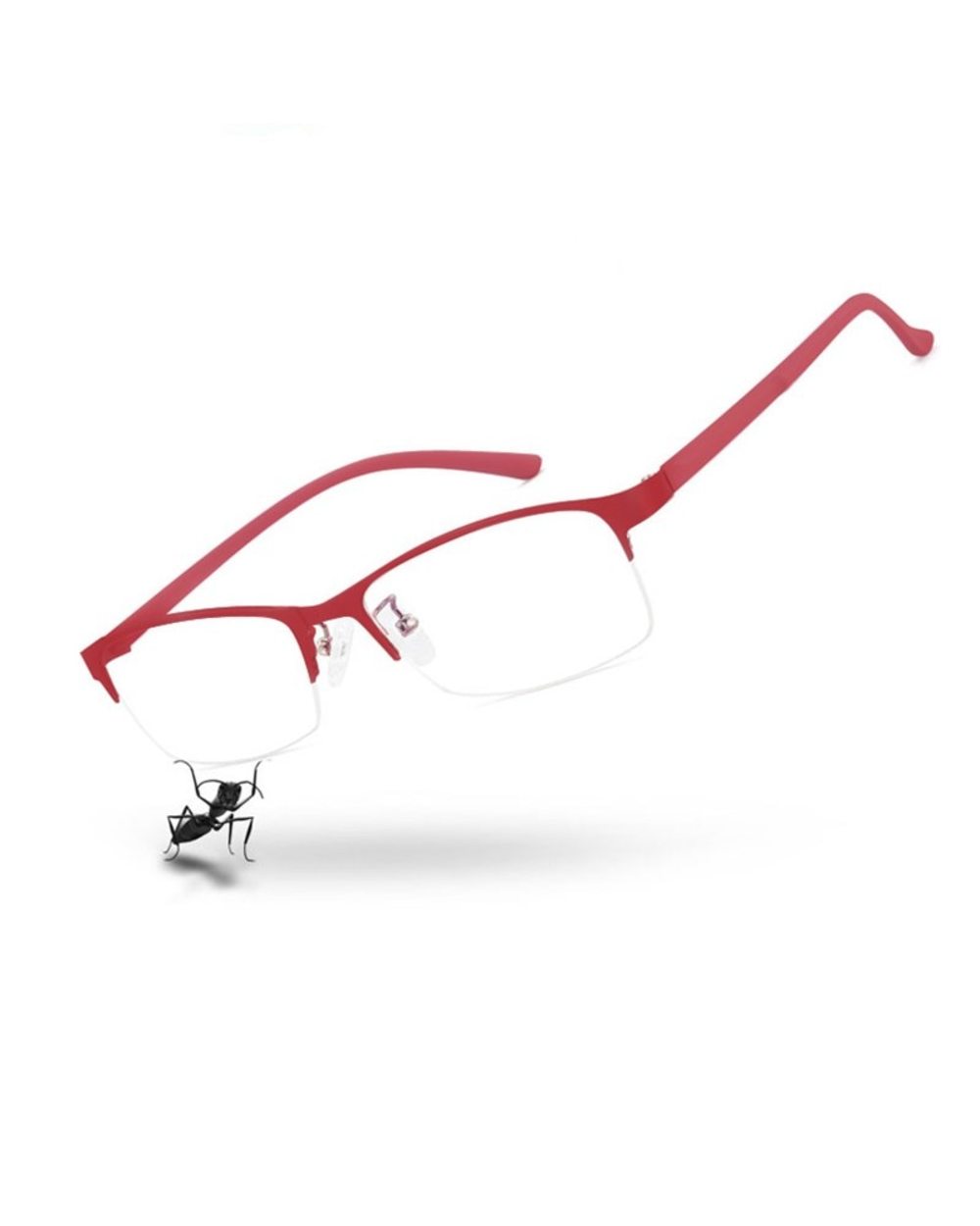 Women Myopia Glasses Ladies Half Frame Anti-Blue Light Prescription Glasses Men Finished Eyewear -1.0 To -4.0 Gafas front-4