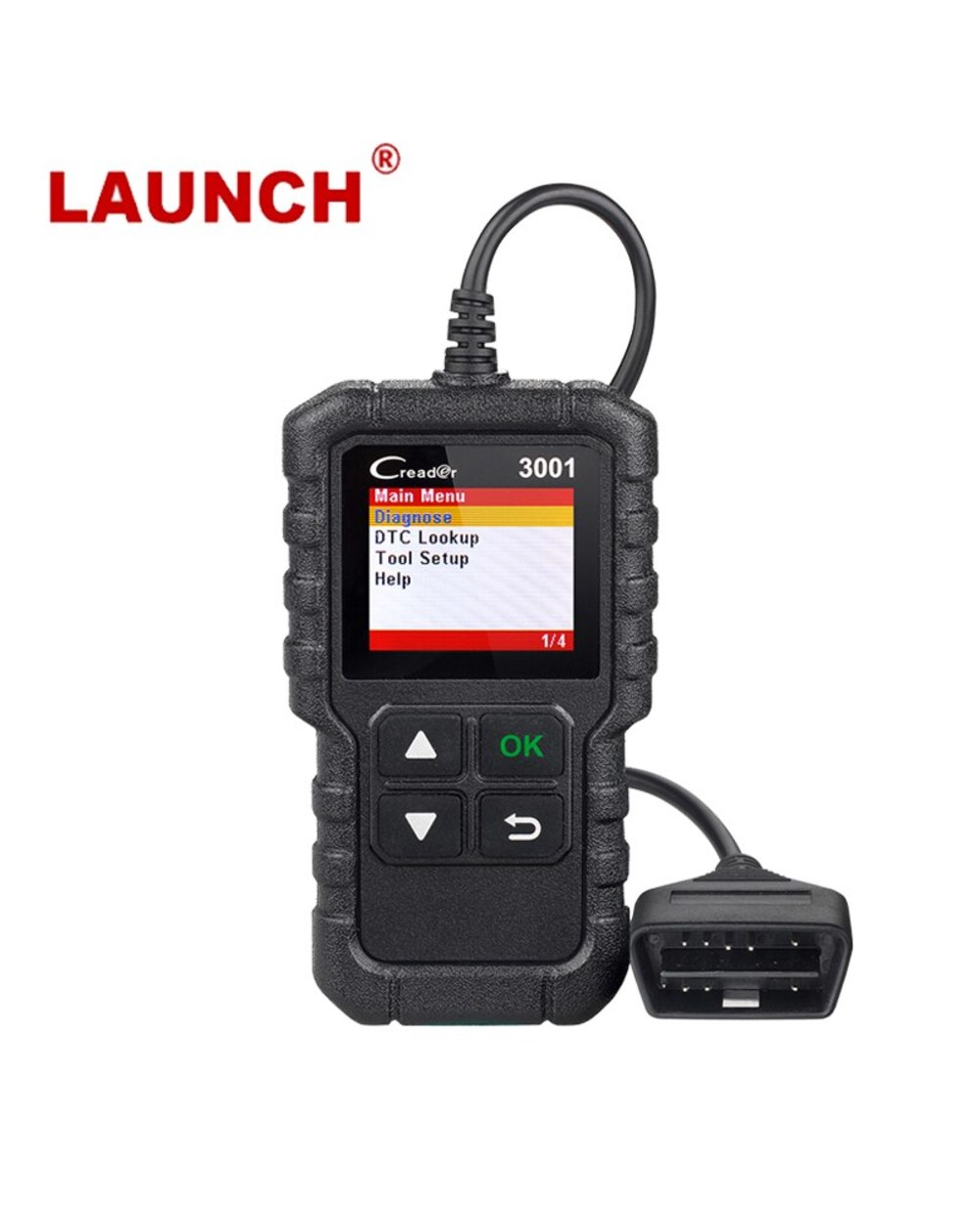 Launch X431 Cr3001 Obd2 Scanner Engine Scan Obd 2 Scan Tool Pk Elm 327