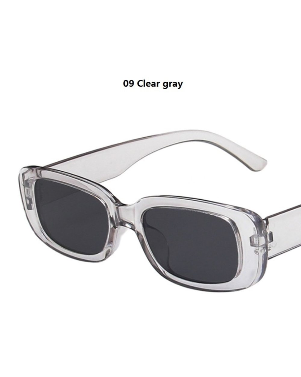 Small Rectangle Sunglasses Women Oval Vintage Brand Designer Square Sun Glasses For Women Shades Female Eyewear Anti-Gl front-4