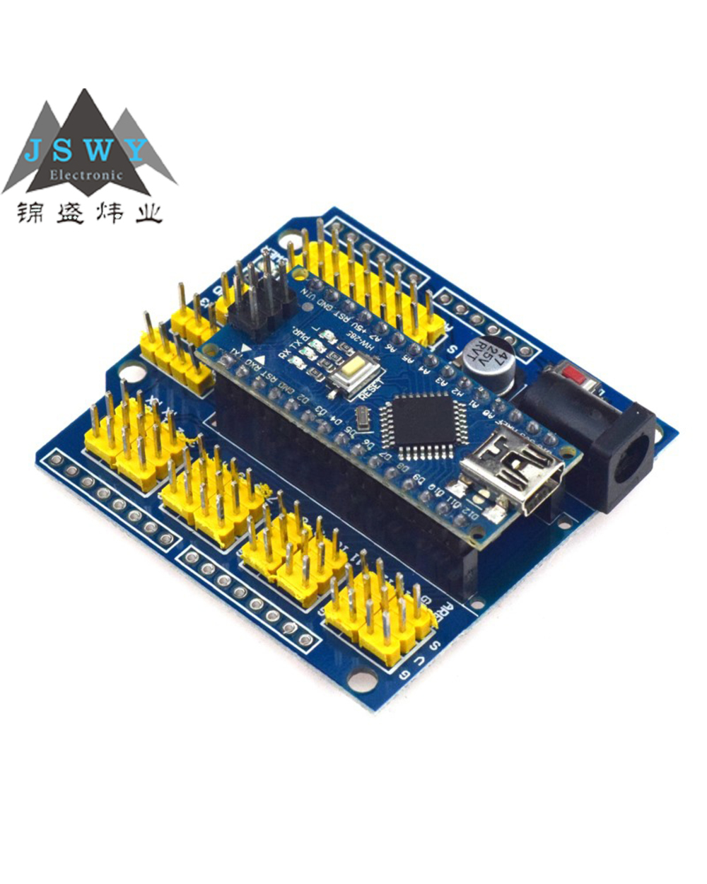 Nano With The Bootloader Compatible Nano V3.0 Controller For Arduino Nano Ch340 Mini Usb Atmega328p Programming Driver front-3