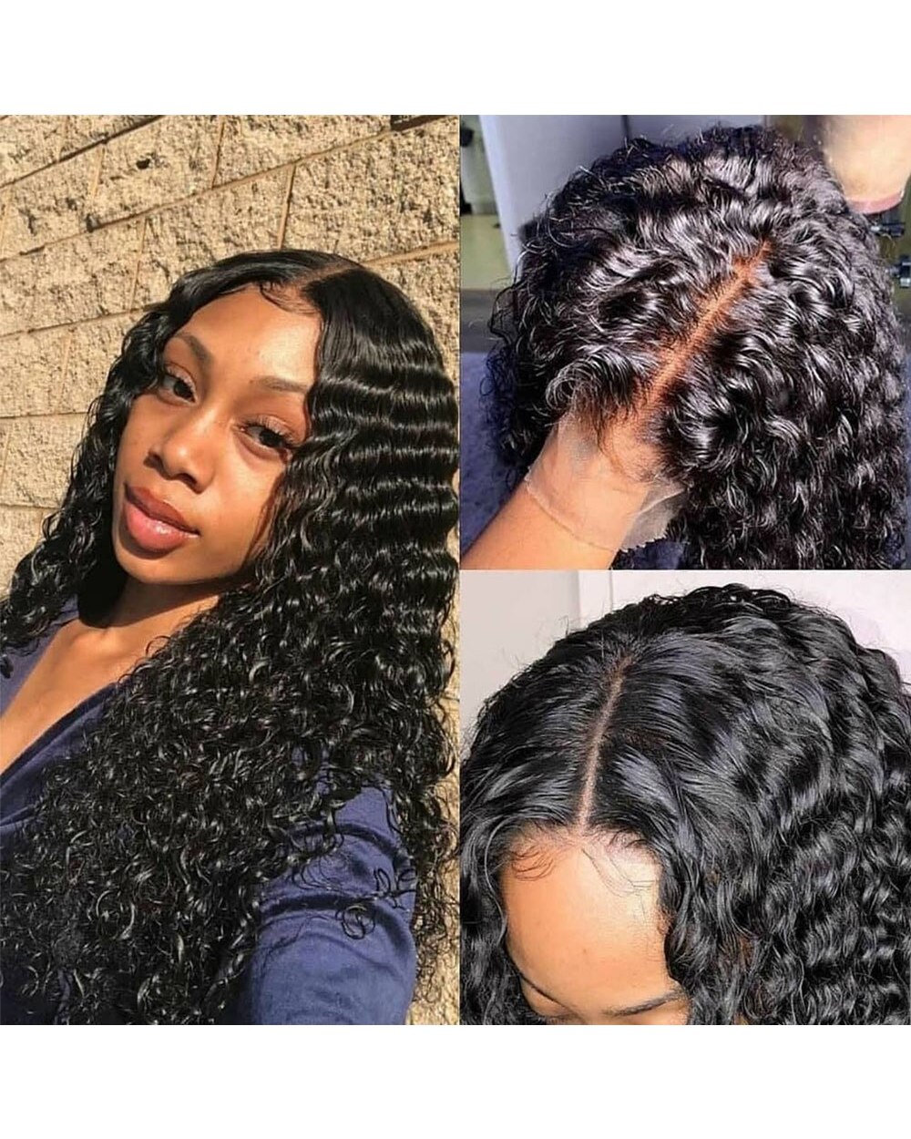 Kinky Curly Human Hair Closure 4X4 Lace Closure 100 Human Hair Closure Brazilian Kinky Curly Lace Closure T Part Lace front-5