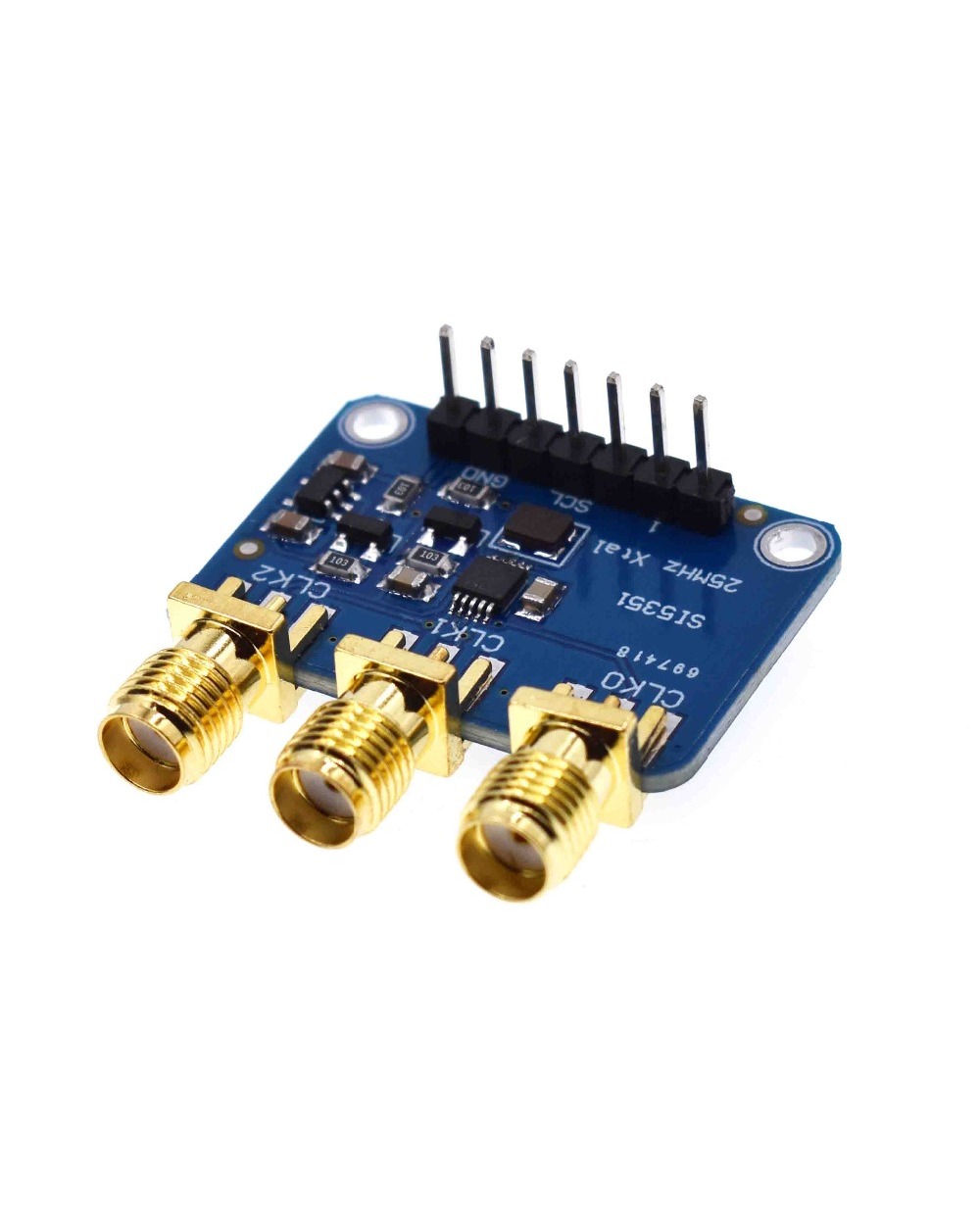 Dc 3V-5V Cjmcu-5351 Si5351a Si5351 I2c Clock Generator Breakout Board Module Signal Generator Clock 8Khz-160Mhz For Ard front-0