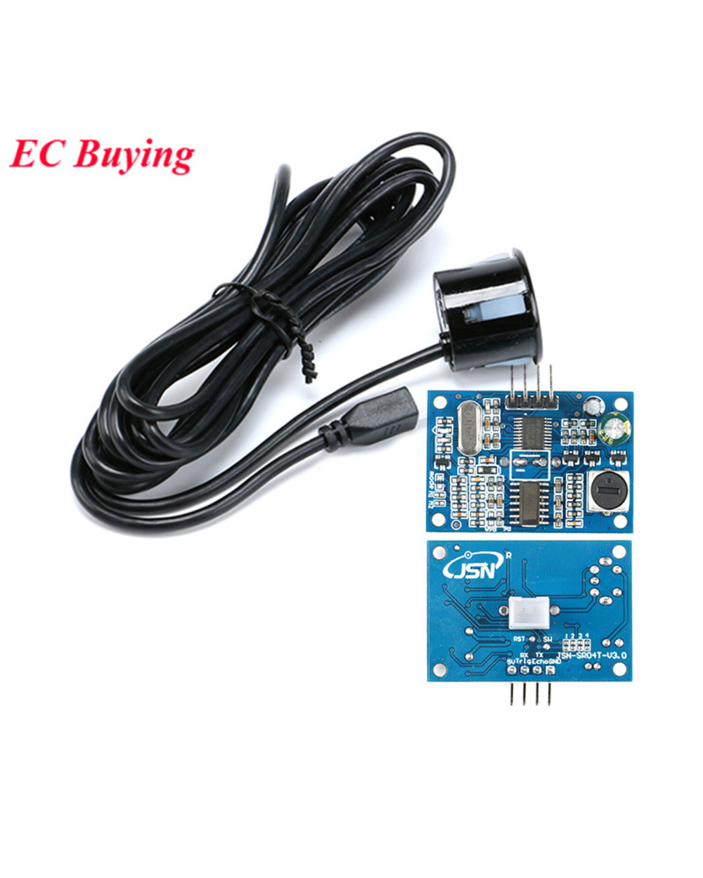 Waterproof Ultrasonic Sensor Module Jsn-Sr04t Jsn-Sr04t-3.0 Jsn Sr04t Distance Measuring Transducer For Arduino Electro front-0