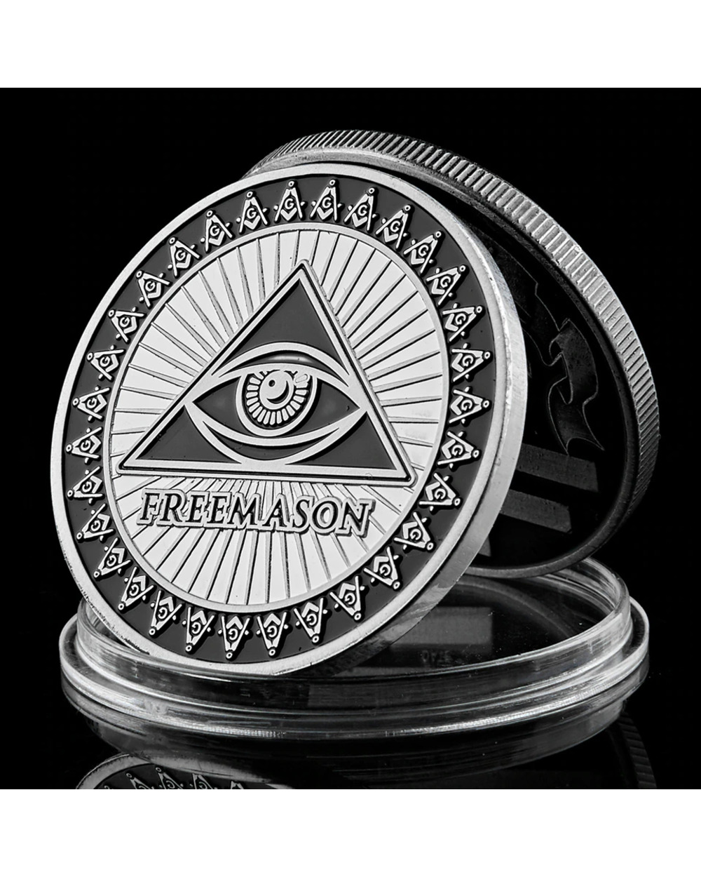 FreeAndAccepted Masons Coin front-1