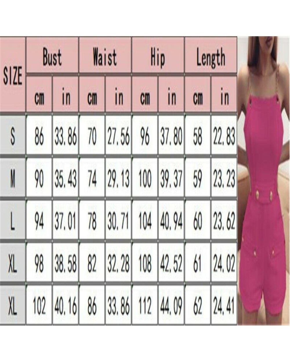 2021 Modis Women Sexy Jumpsuits Sleeveless Short Romper Female Casual Mini Playsuits High Waist Button Ladies Overall St front-5
