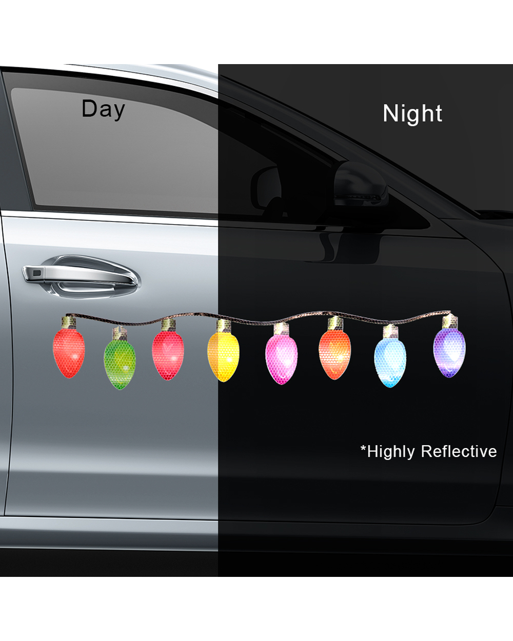 Last Day Sale 40% OFF / Reflective Light Bulb Magnet Decorations front-1
