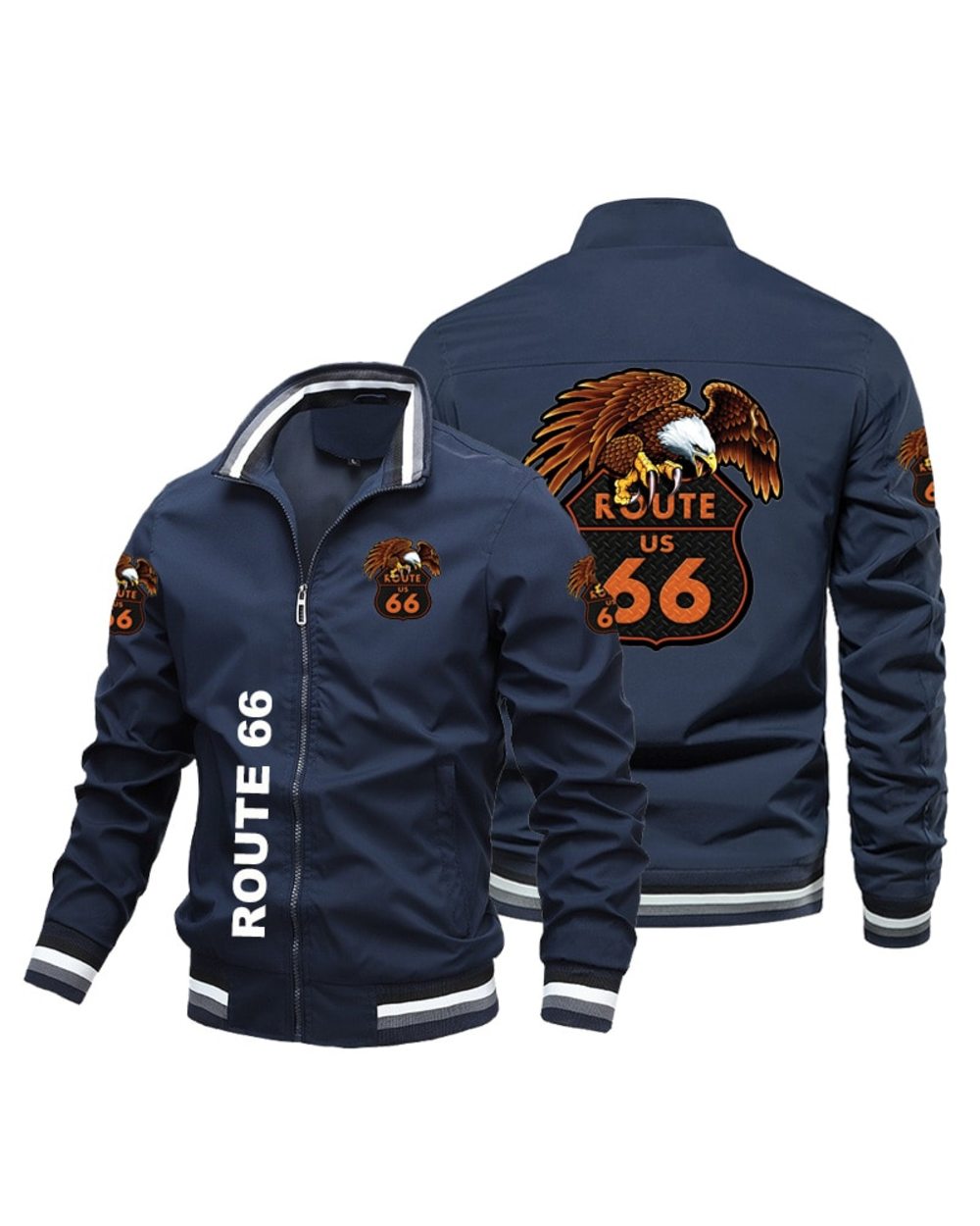 ROUTE 66 Jacket Bomber Jacket front-3