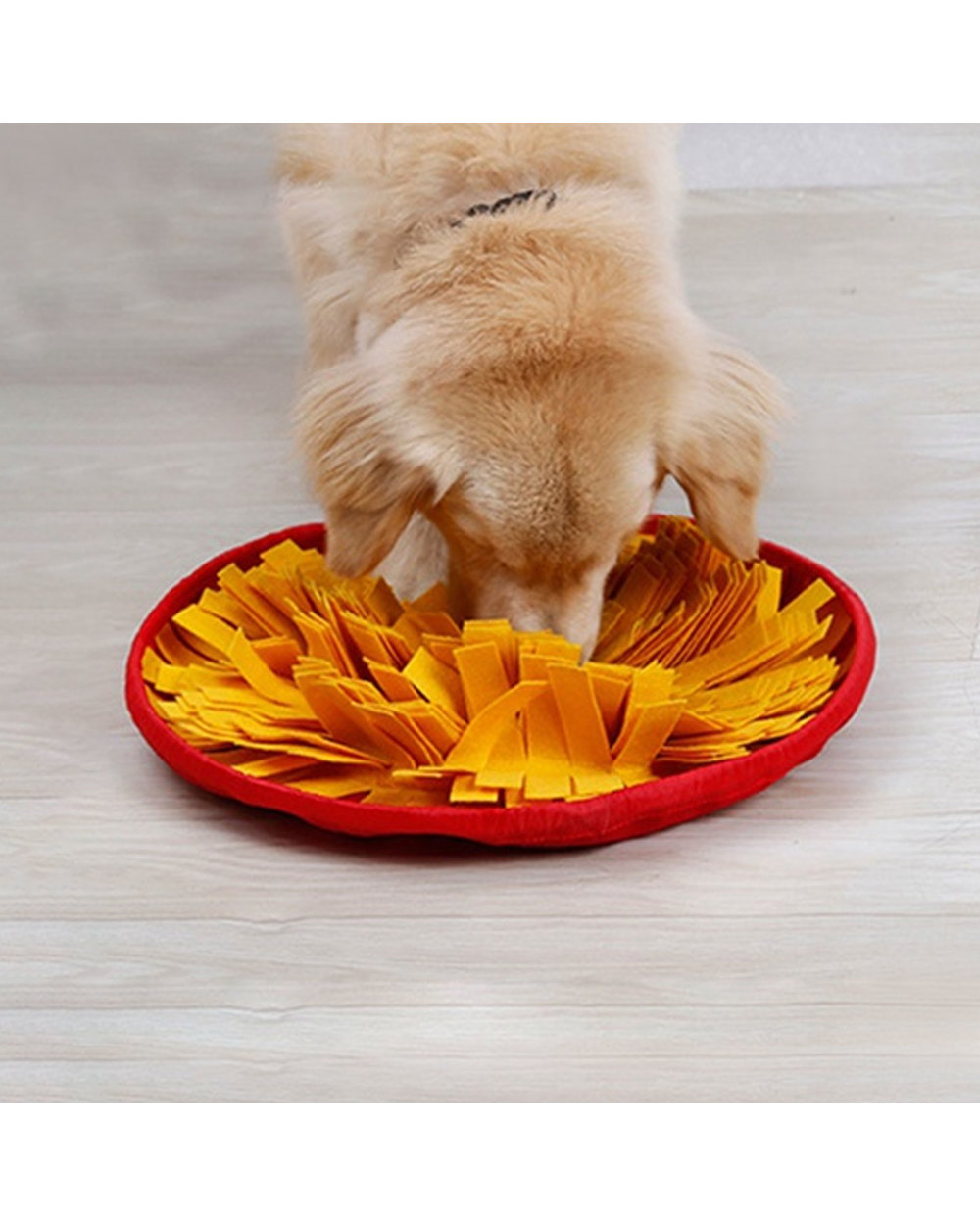 Pet Dog Snuffle Mat Nose Smell Training Sniffing Pad for Dogs Slow Feeding Food Dispenser Washable Puppy Funny Carpet front-2