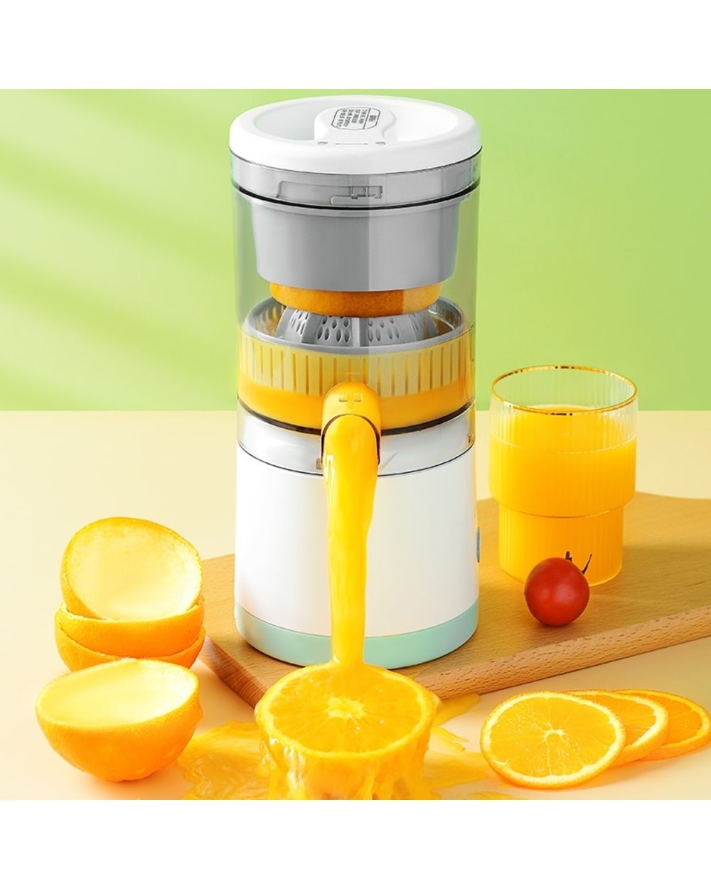 Wireless Slow Juicer Orange Lemon Juicer Usb Electric Juicers Fruit Extractor Portable Squeezer Pressure Juicers For Ho front-0