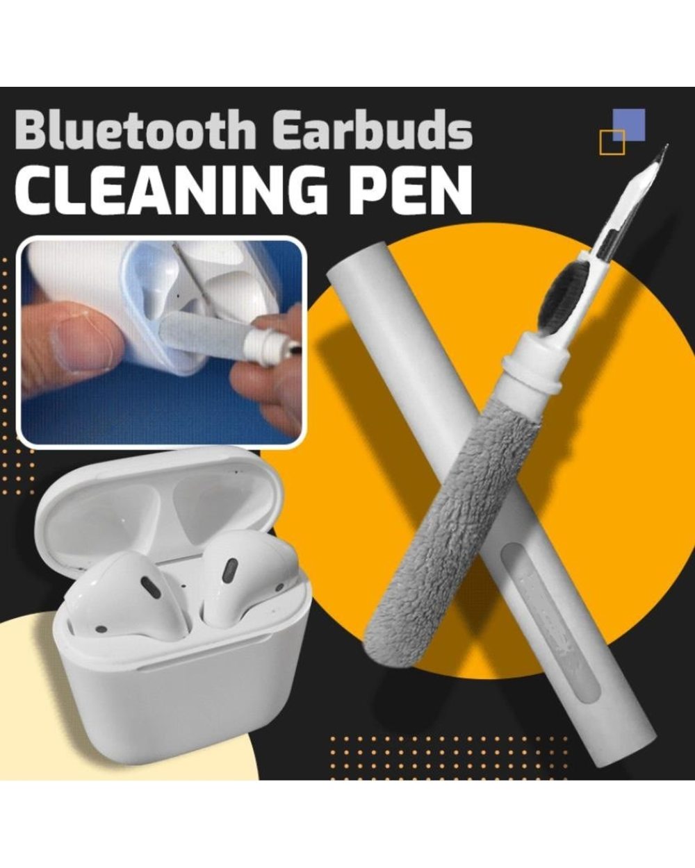Pro Case Cleaning Pen For Airpods front-0