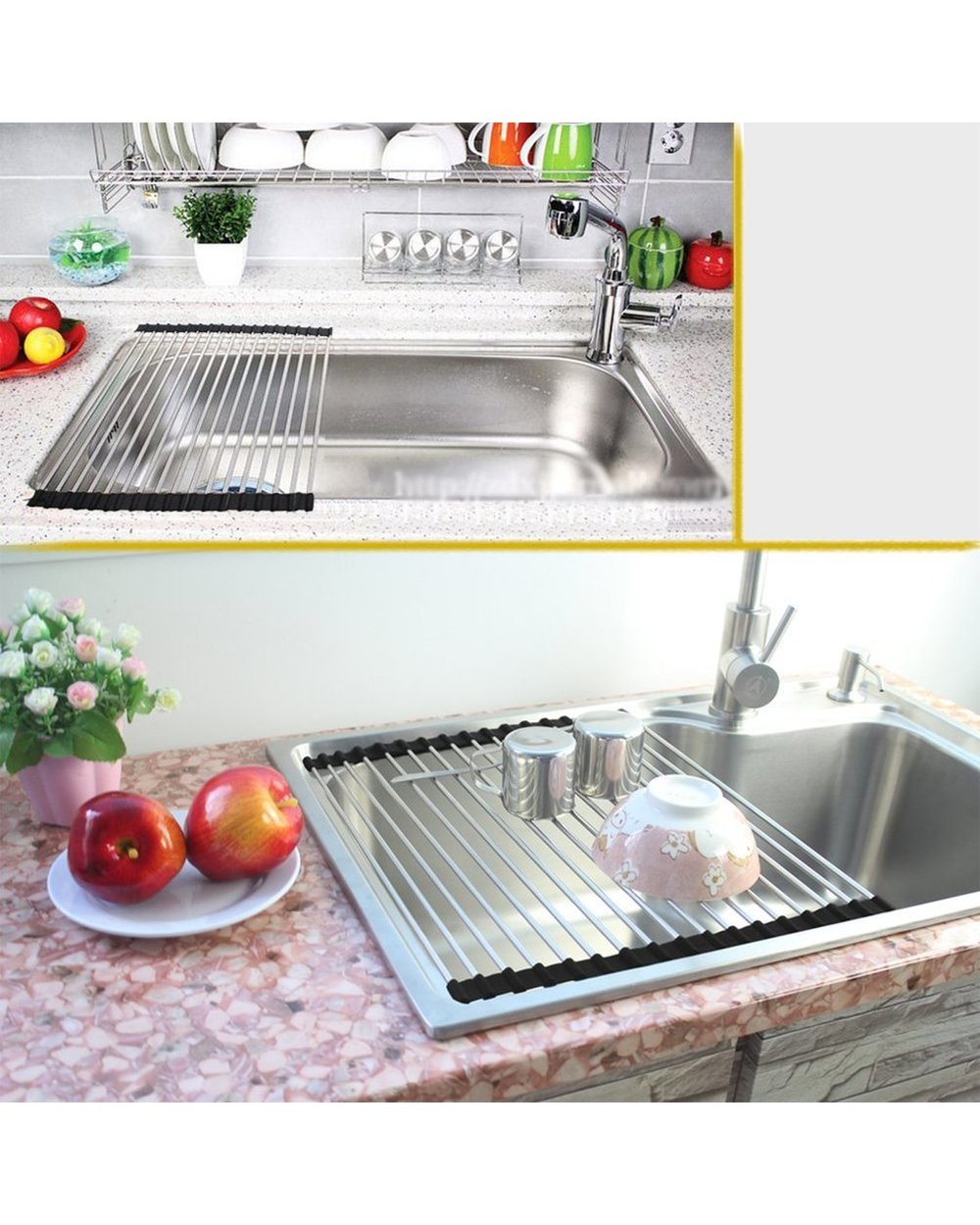 Roll-up Dish Drying Racks front-3