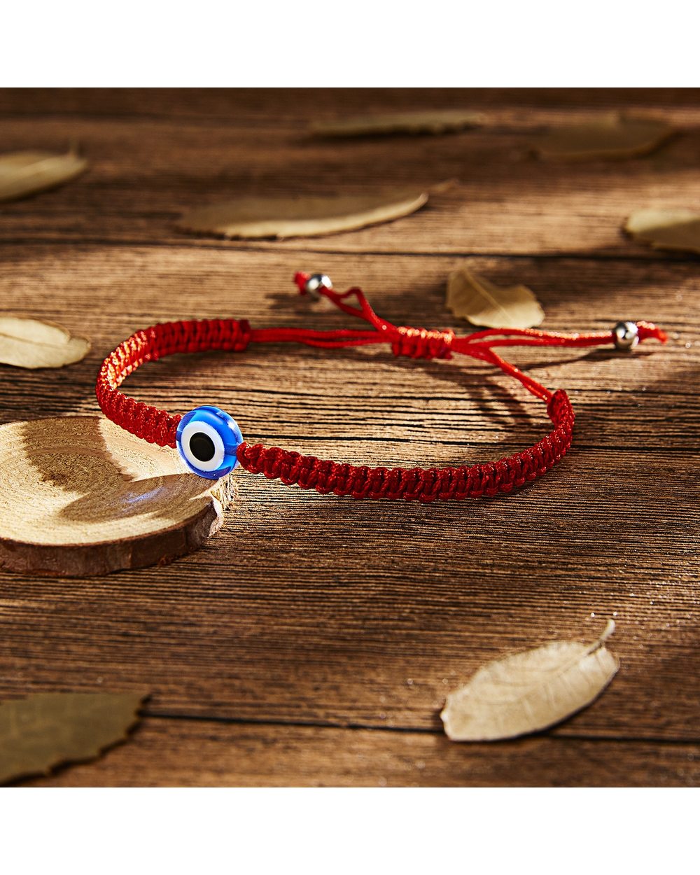 Pendant Bracelet Blue Turkish Evil Eye Charm Jewelry Gifts front-2
